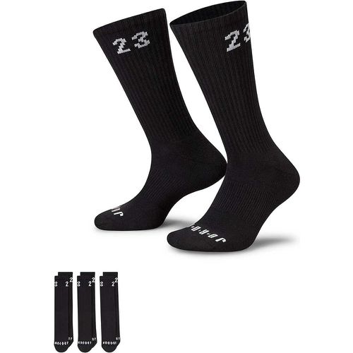 ESSENTIAL 3-PACK CREW SOCKS, nero/bianco - Jordan - Modalova