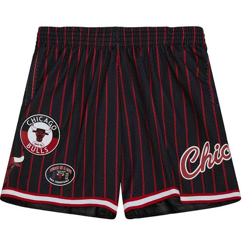 NBA CHICAGO BULLS CITY COLLECTION MESH SHORTS, nero / rosso - Mitchell And Ness - Modalova