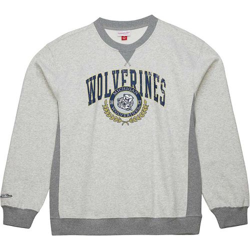 NCAA MICHIGAN WOLVERINES PREMIUM FLEECE CREW - Mitchell And Ness - Modalova