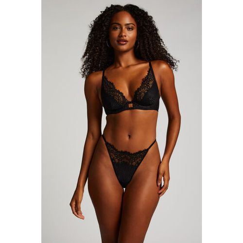 Hunkemöller Misio Thong Black - Hunkemöller - Modalova