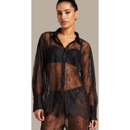 Hunkemöller Camille Lace Top Black - Hunkemöller - Modalova