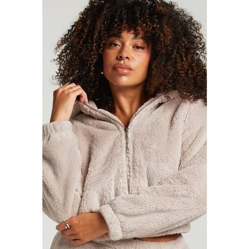 Hunkemöller Fleece Top Grey - Hunkemöller - Modalova