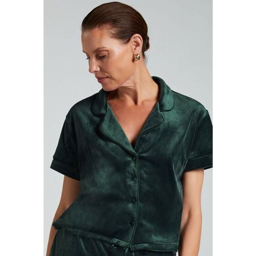 Short Sleeve Velour Jacket - Hunkemöller - Modalova