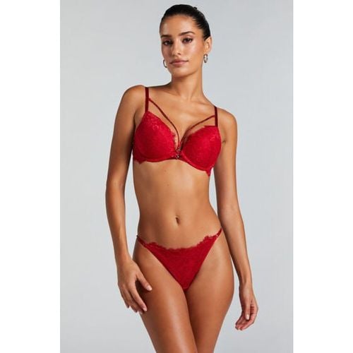 Hunkemöller Charlotta Thong Red - Hunkemöller - Modalova