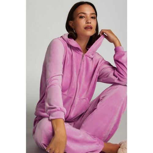 Velour hoodie jacket - Hunkemöller - Modalova