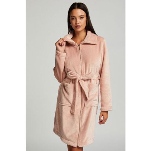 Zip Fleece Bathrobe - Hunkemöller - Modalova