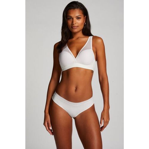 Hunkemöller Brasileña Mesh Blanco - Hunkemöller - Modalova