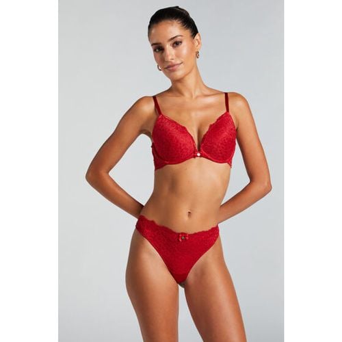 Hunkemöller Tanga Marine Rojo - Hunkemöller - Modalova