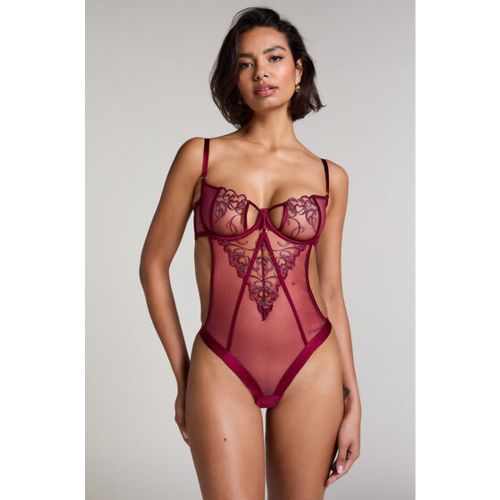 Hunkemöller Bodi Scarlett Rojo - Hunkemöller - Modalova