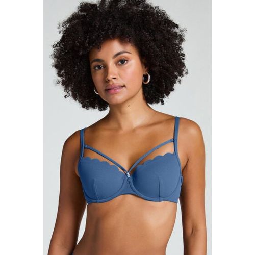 Top de bikini acolchado con aros Scallop - Hunkemöller - Modalova