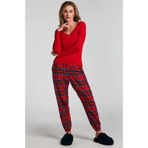 Pantalones de pijama de franela - Hunkemöller - Modalova