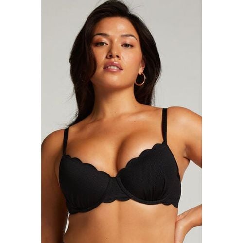 Top de bikini acolchado con aros Scallop - Hunkemöller - Modalova