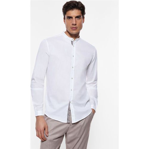 Camicia collo coreano maniche lunghe - Imperial - Modalova