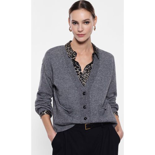 Cardigan con maniche lunghe e scollo a V - Imperial - Modalova