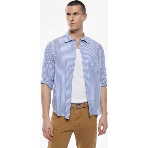 Camicia a righe collo classico - Imperial - Modalova