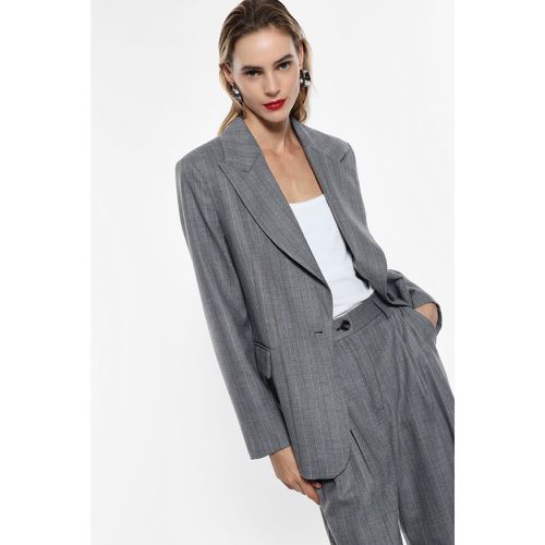 Blazer a righe con singolo bottone - Imperial - Modalova