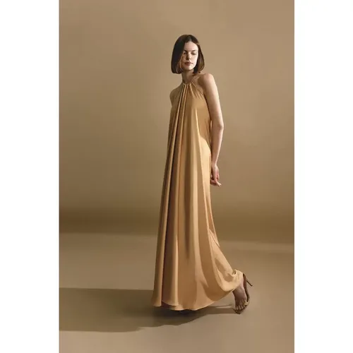 Robe longue satinée - MOLLY BRACKEN - Modalova
