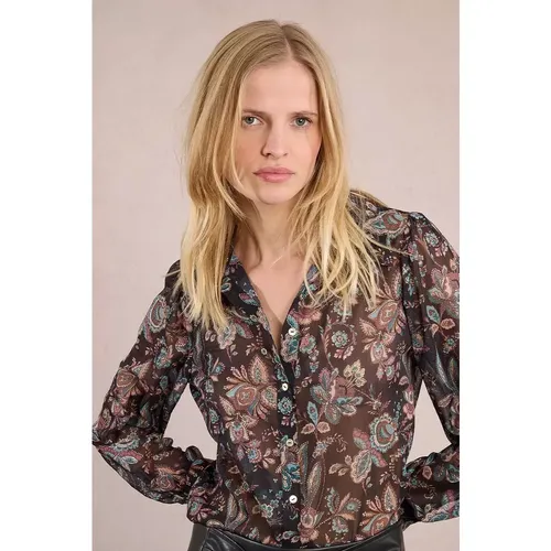Chemisier imprimé en semi-tranparence - MOLLY BRACKEN - Modalova