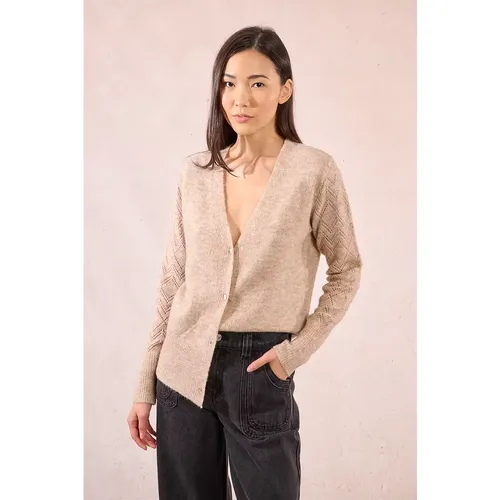 Gilet en maille ajourée - MOLLY BRACKEN - Modalova