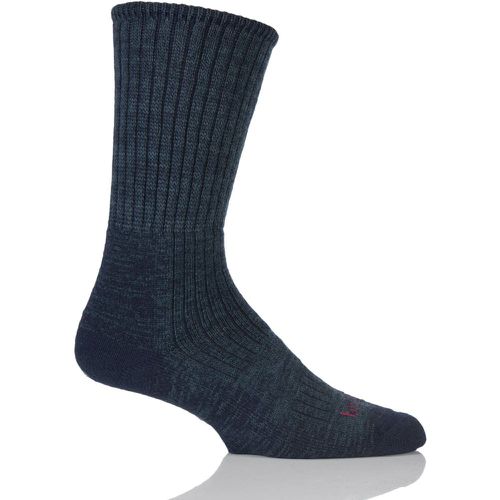 Pair Navy Comfort Trekker Socks For All Day Trekking and Hiking Men's 9-11.5 Mens - Bridgedale - Modalova