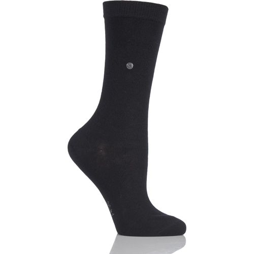 Pair Lady Plain Cotton Socks Ladies 2.5-6 Ladies - Burlington - Modalova