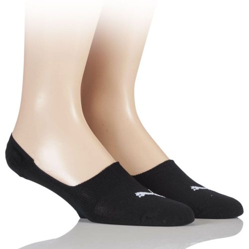 Pair Footies Trainer Socks with Silicone Heel Grip Unisex 6-8 Unisex - Puma - Modalova