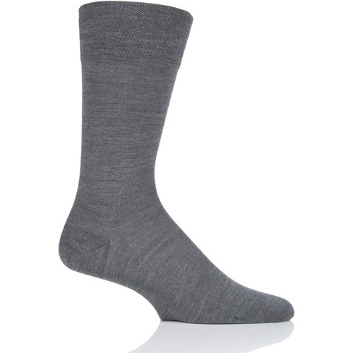 Pair Dark Sensitive Berlin Virgin Wool Left and Right Socks With Comfort Cuff Men's 8.5-11 Mens - Falke - Modalova