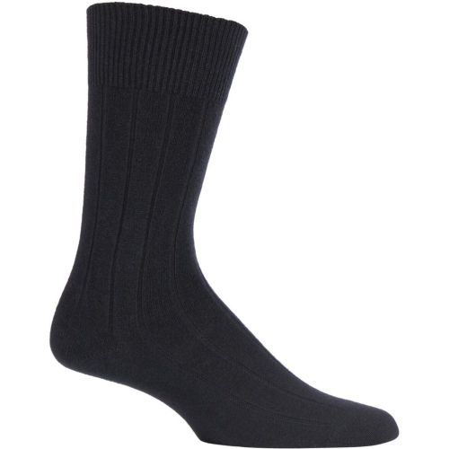 Pair Lhasa Rib Cashmere Blend Casual Socks Men's 11.5-14 Mens - Falke - Modalova