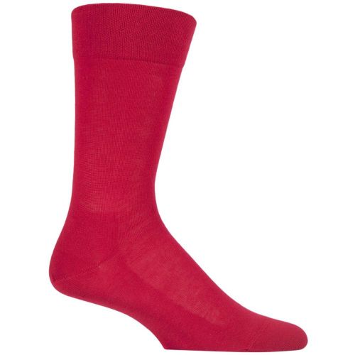 Pair Scarlet Sensitive London Cotton Left and Right Socks With Comfort Cuff Men's 5.5-8 Mens - Falke - Modalova