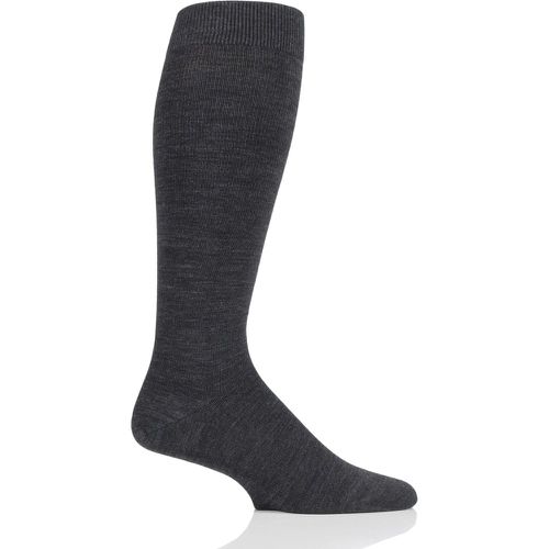 Mens 1 Pair Merino Wool Energizing Knee High Socks Anthracite Melange 11.5-12.5 Mens - Falke - Modalova