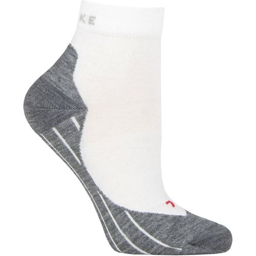 Pair / Grey RU4 Short Light Volume Ergonomic Cushioned Short Running Socks Ladies 5.5-6.5 Ladies - Falke - Modalova