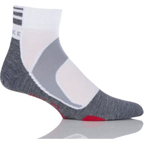 Pair / Grey BC5 Low Volume Road Cycling Socks Men's 11-12.5 Mens - Falke - Modalova