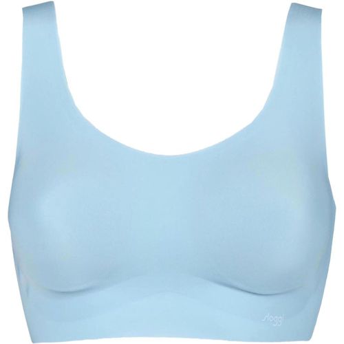 Pack Soft Turquoise Zero Feel Seamfree Bralette Top with Removable Pads Ladies Small - Sloggi - Modalova