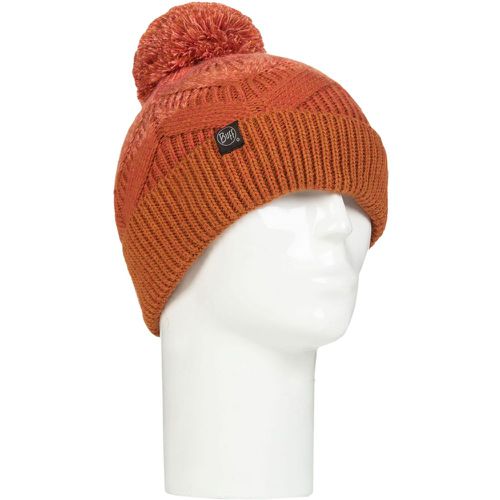Pack Knitted Fleece Beanie Hat Cinnamon One Size - Buff - Modalova