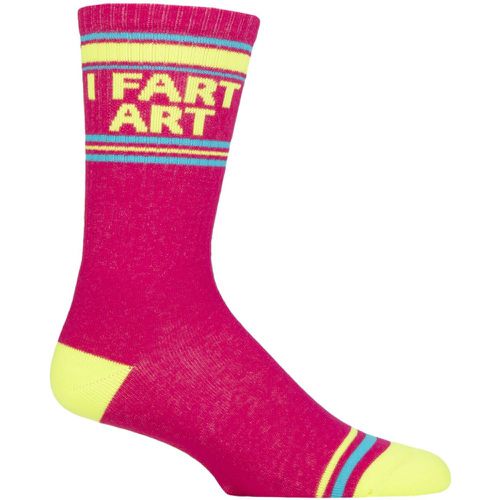 Pair I Fart Art Cotton Socks Multi One Size - Gumball Poodle - Modalova