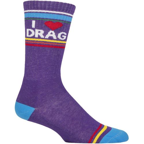 Pair I Love Drag Cotton Socks Multi One Size - Gumball Poodle - Modalova