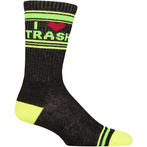 Pair I Love Trash Cotton Socks Multi One Size - Gumball Poodle - Modalova