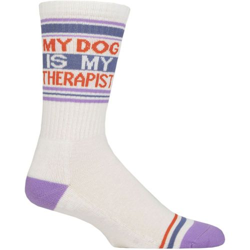 Gumball Poodle 1 Pair My Dog is My Therapist Cotton Socks Multi One Size - SockShop - Modalova