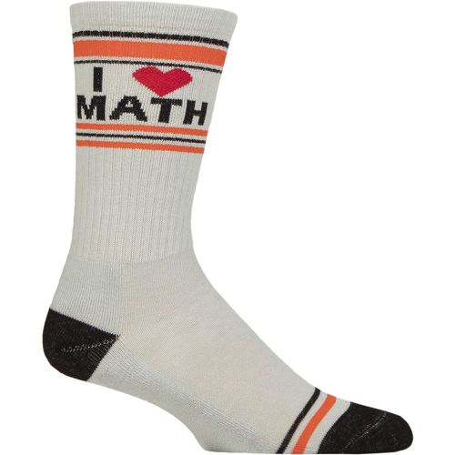 Gumball Poodle 1 Pair I Love Math Cotton Socks Multi One Size - SockShop - Modalova