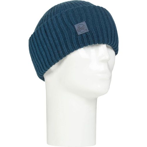 Pack Knitted Beanie Hat Steel One Size - Buff - Modalova