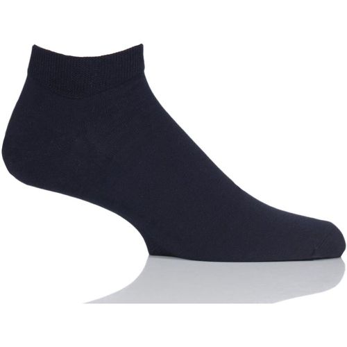 Pair Dark Navy Cool 24/7 Cotton Sneaker Socks Men's 10-11 Mens - Falke - Modalova