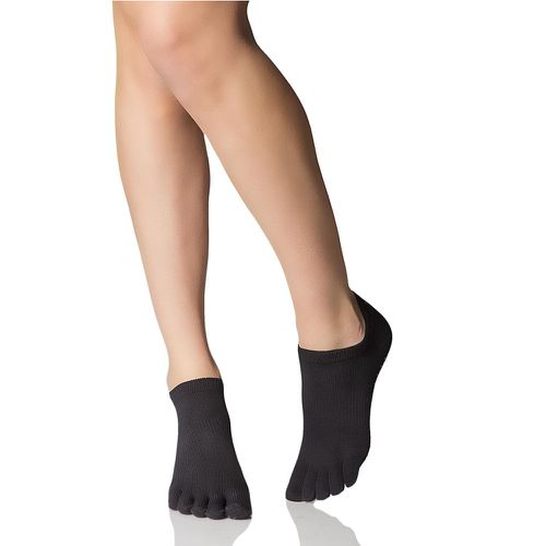 Pair Full Toe Organic Cotton Low Rise Yoga Socks Ladies 6-8.5 Unisex - ToeSox - Modalova