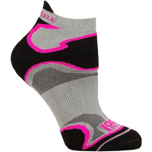 Mens and Ladies 1 Pair Multi Sport Fusion Socklet Socks Silver / Pink 6-8.5 Ladies - 1000 Mile - Modalova
