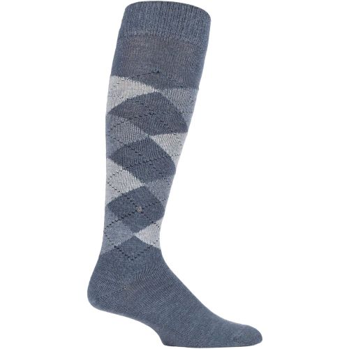 Pair Charcoal Preston Soft Acrylic Knee High Socks Men's 6.5-11 Mens - Burlington - Modalova