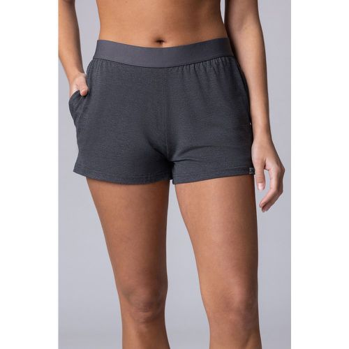 Women's 1 Pack Bamboo Loungewear Selection Shorts Charcoal Shorts UK 10 - Lazy Panda - Modalova