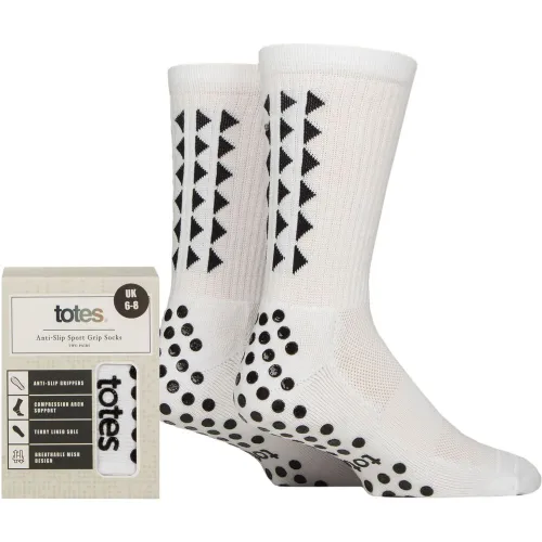 Pair Gripper Sports Socks 9-11 UK - Totes - Modalova