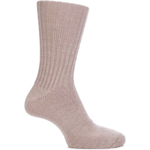 Pair Toffee of London Mohair Ribbed Socks With Cushioning Unisex 8-10 Unisex - SOCKSHOP of London - Modalova