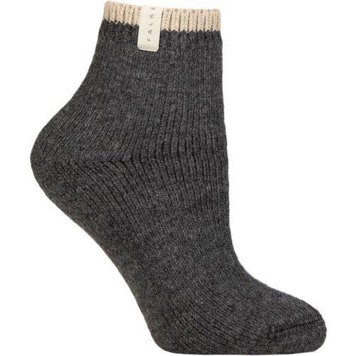 Women's 1 Pair Cosy Plush Wool and Alpaca Socks Anthracite 5.5-8 Ladies - Falke - Modalova