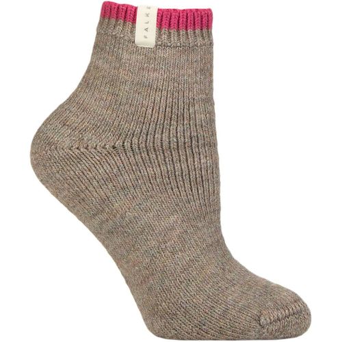 Women's 1 Pair Cosy Plush Wool and Alpaca Socks Nutmeg Melange 2.5-5 Ladies - Falke - Modalova