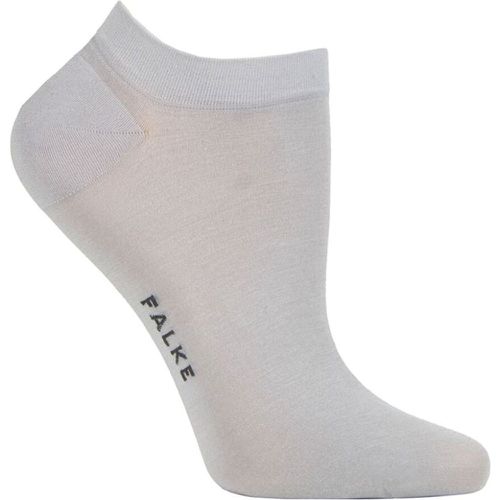 Ladies 1 Pair Fine Softness Modal Trainer Socks Silver 2.5-5 Ladies - Falke - Modalova
